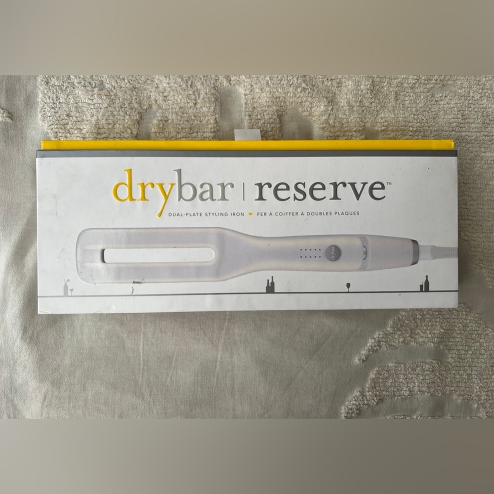 NEW Drybar Reserve Dual-Plate Styling Iron New with Box